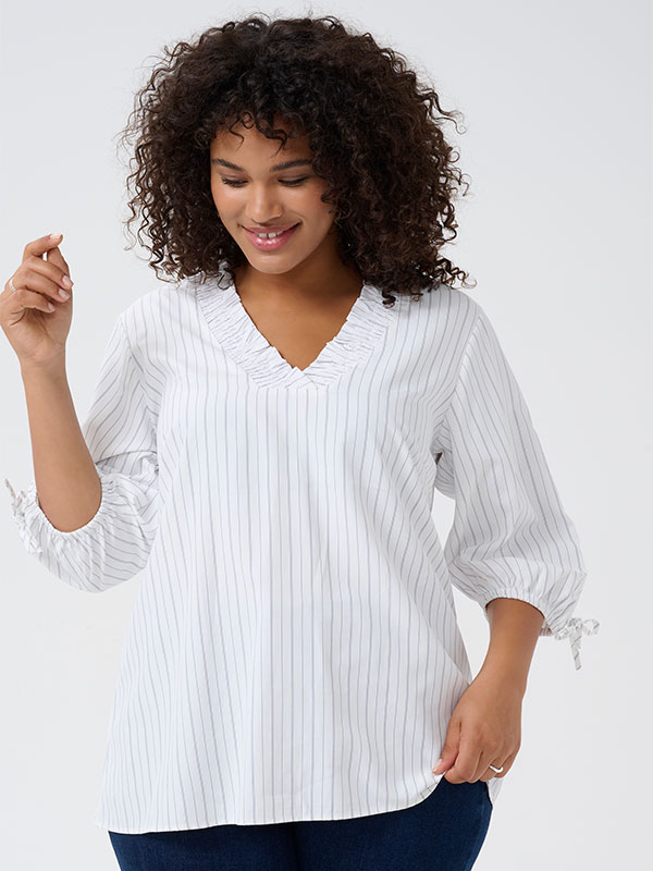 KCTIARA - Plus Size Blouse fra Kaffe Curve