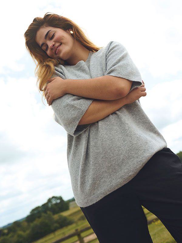 KCSYLVIA - Plus Size Sweater fra Kaffe Curve