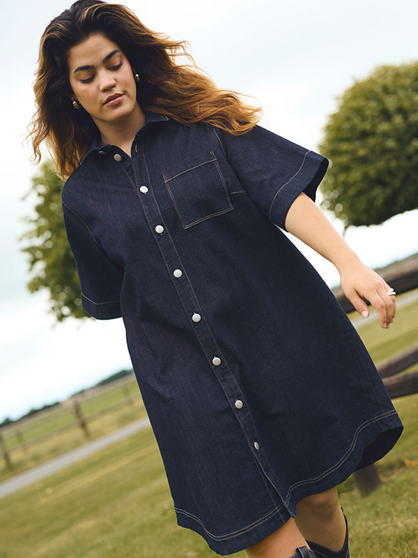 KCKHALA - Plus Size Dress fra Kaffe Curve