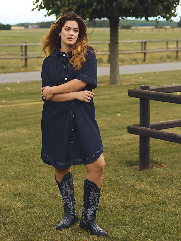 KCKHALA - Plus Size Dress fra Kaffe Curve