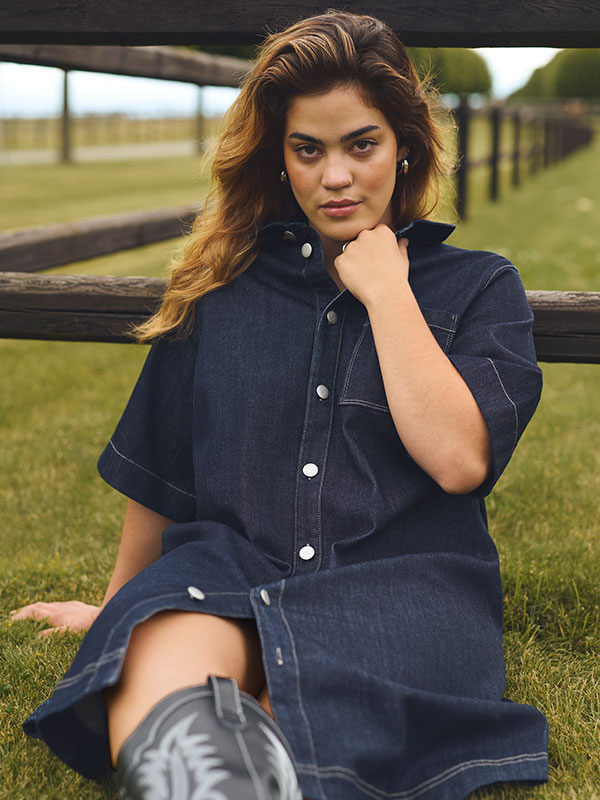 KCKHALA - Plus Size Dress fra Kaffe Curve