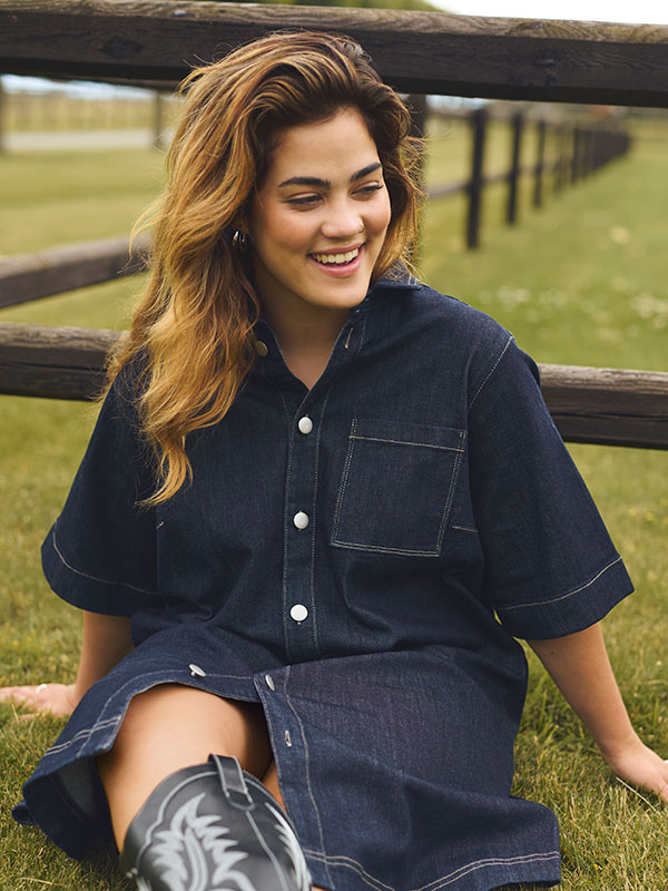 KCKHALA - Plus Size Dress fra Kaffe Curve