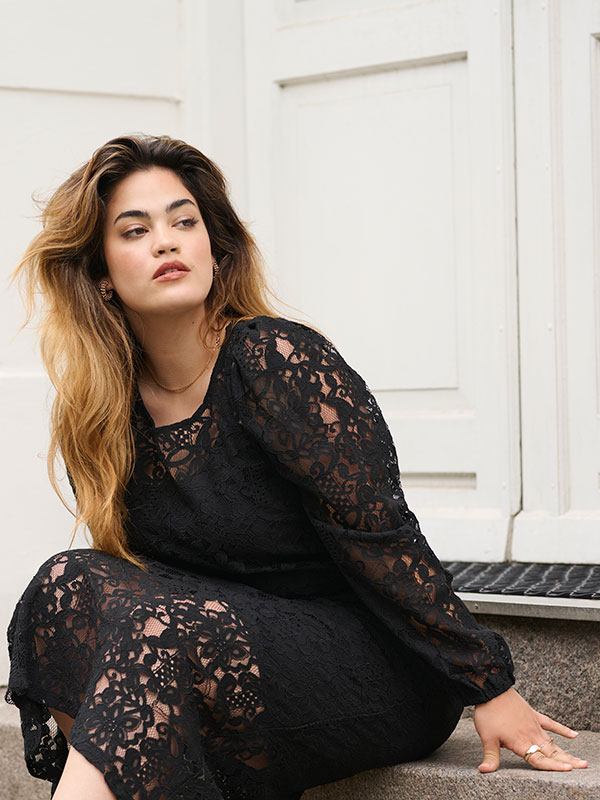 KCLANICA - Plus Size Blouse fra Kaffe Curve