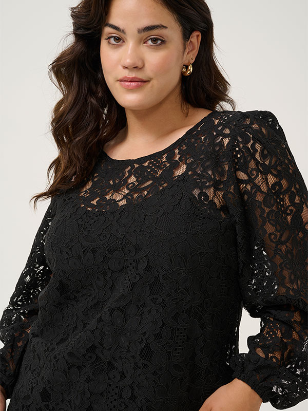 KCLANICA - Plus Size Blouse fra Kaffe Curve