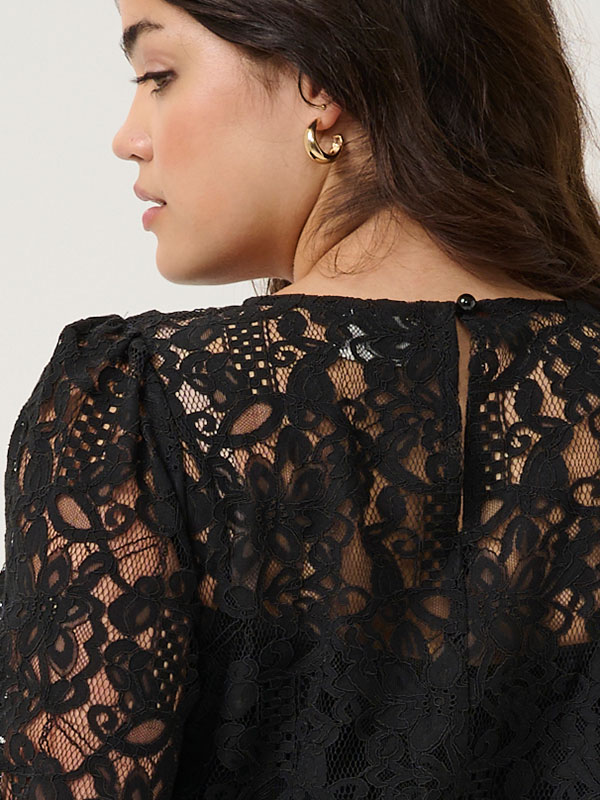 KCLANICA - Plus Size Blouse fra Kaffe Curve