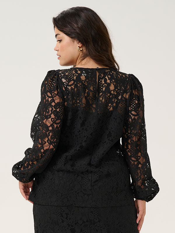 KCLANICA - Plus Size Blouse fra Kaffe Curve
