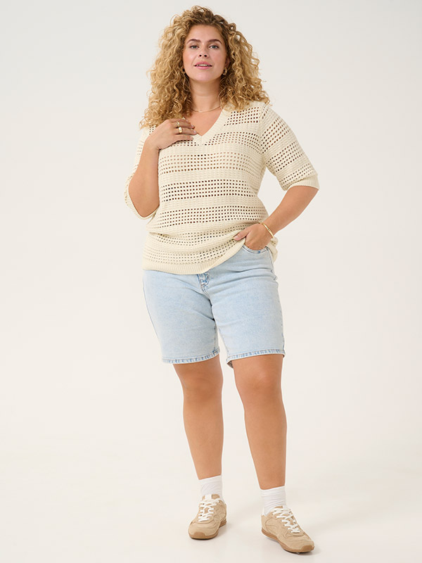 KCTENESA - Plus Size Sweater fra Kaffe Curve