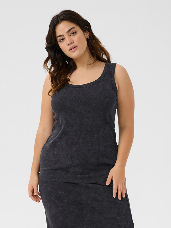 KCDALIA - Plus Size Top fra Kaffe Curve