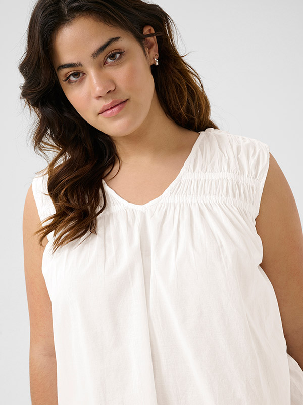 KCTHIA - Plus Size Top fra Kaffe Curve
