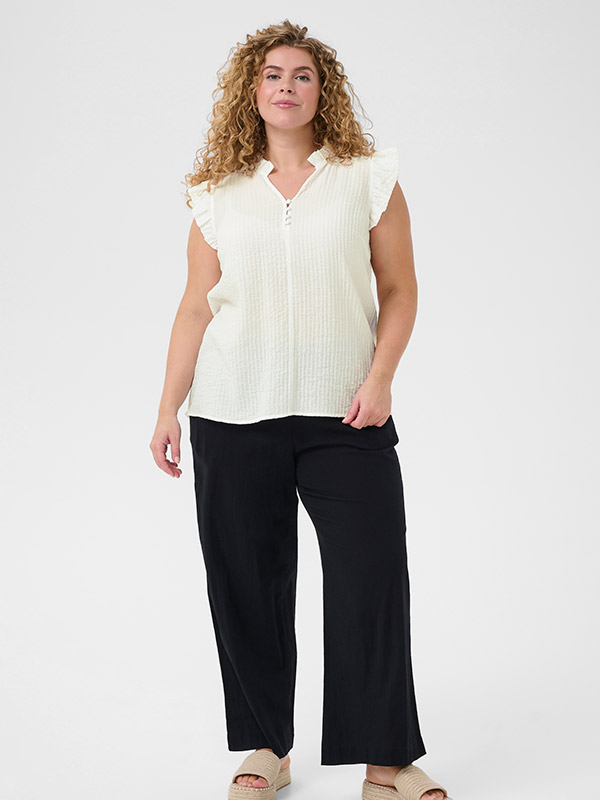 KCLYANA - Plus Size Top fra Kaffe Curve