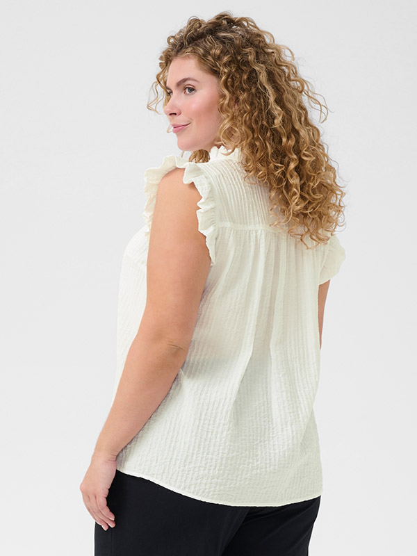 KCLYANA - Plus Size Top fra Kaffe Curve