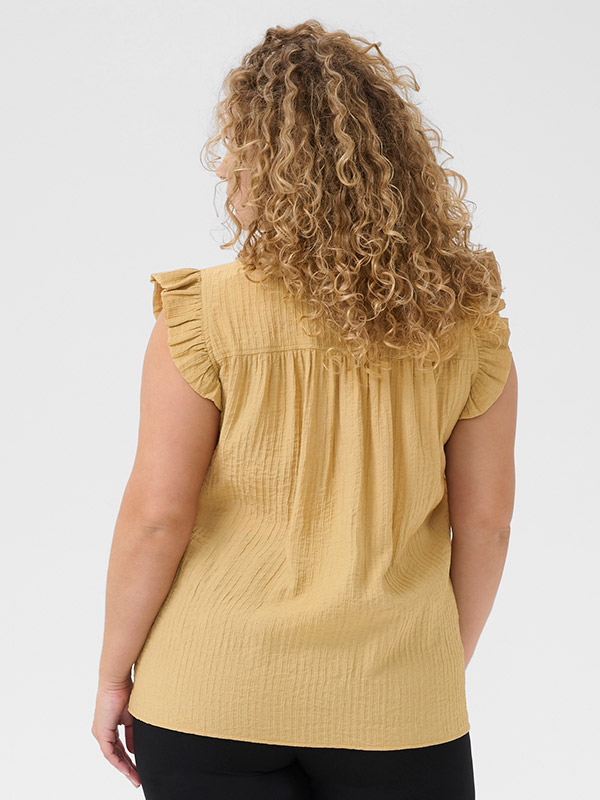 KCLYANA - Plus Size Top fra Kaffe Curve