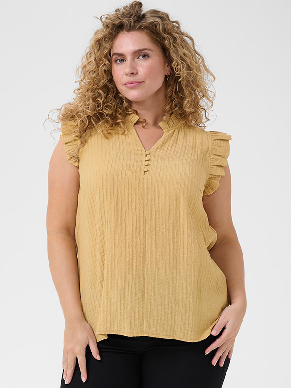 KCLYANA - Plus Size Top fra Kaffe Curve