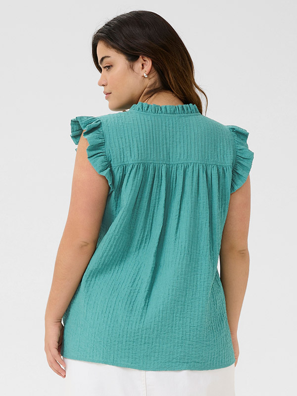 KCLYANA - Plus Size Top fra Kaffe Curve