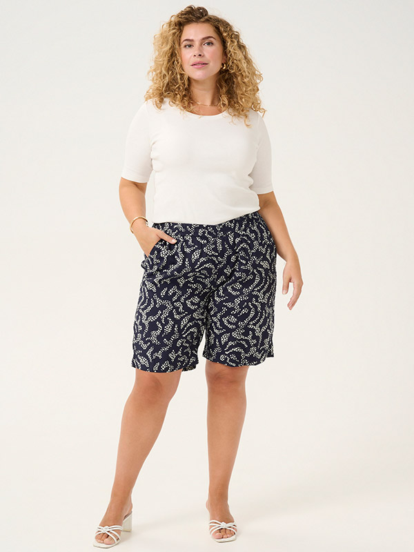 KCBEATE - Plus Size Shorts fra Kaffe Curve
