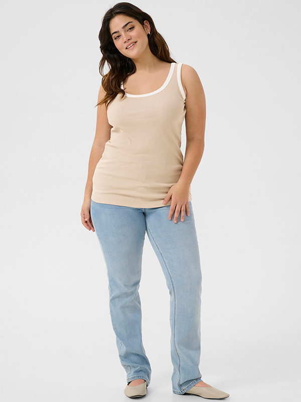 KCCARINA - Plus Size Top fra Kaffe Curve