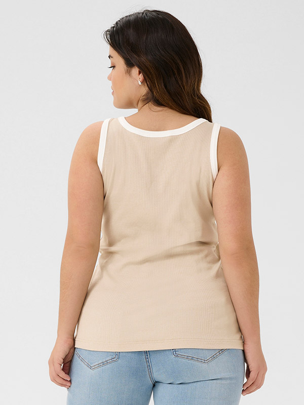 KCCARINA - Plus Size Top fra Kaffe Curve
