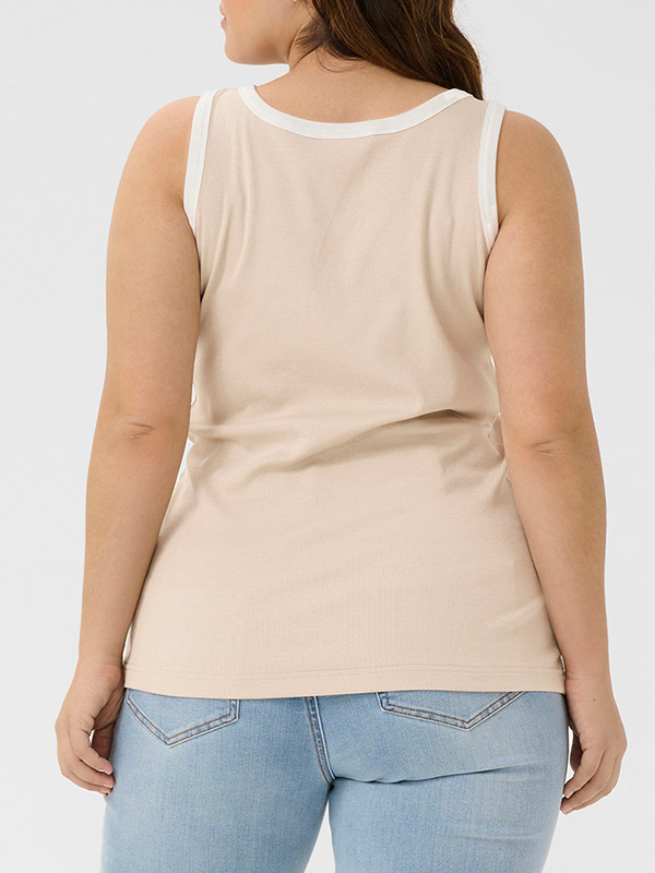 KCCARINA - Plus Size Top fra Kaffe Curve