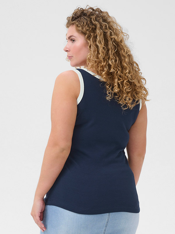 KCCARINA - Plus Size Top fra Kaffe Curve