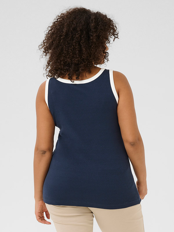 KCCARINA - Plus Size Top fra Kaffe Curve