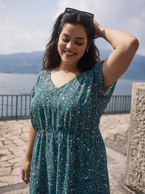 KCBELIA - Plus Size Dress fra Kaffe Curve