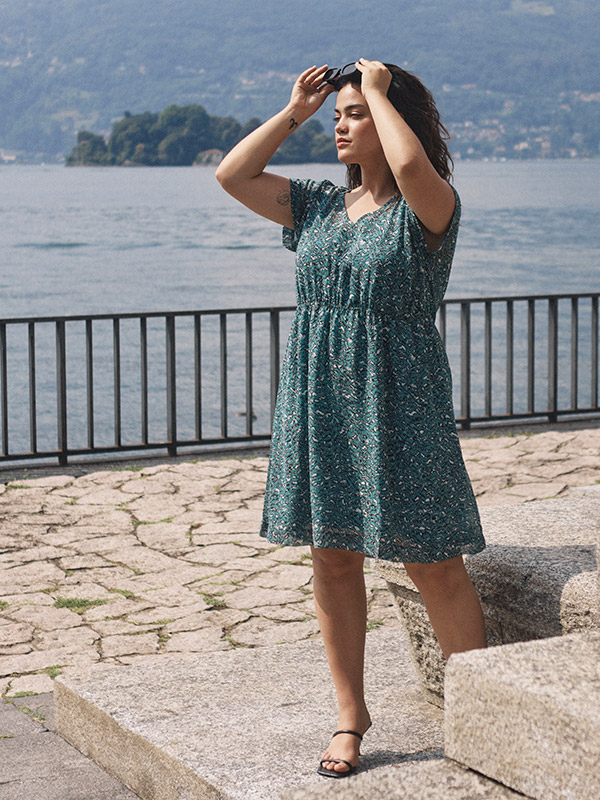 KCBELIA - Plus Size Dress fra Kaffe Curve
