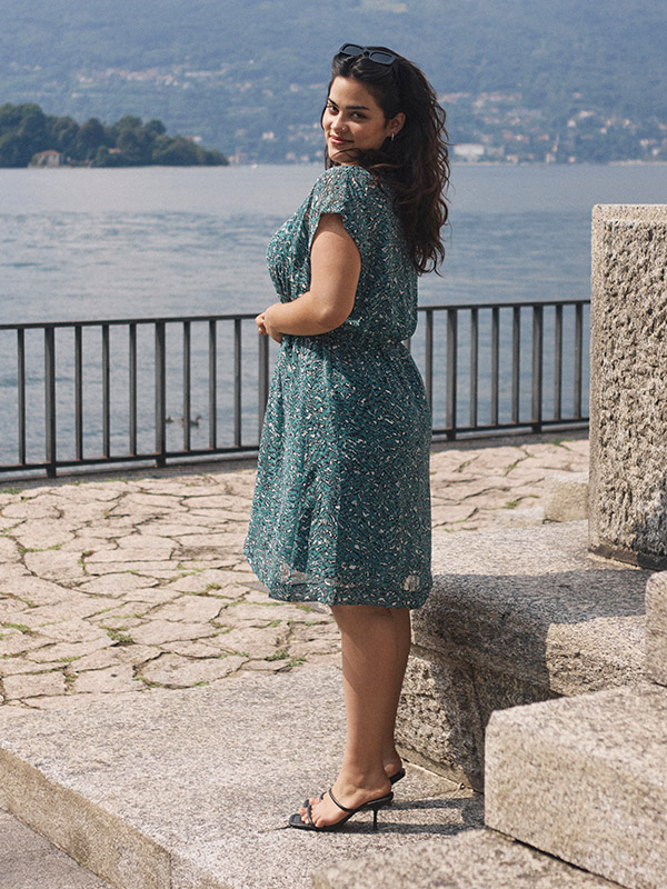 KCBELIA - Plus Size Dress fra Kaffe Curve