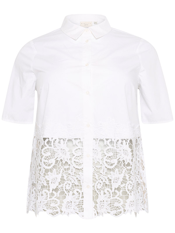 KCNALIA - Plus Size Shirt fra Kaffe Curve