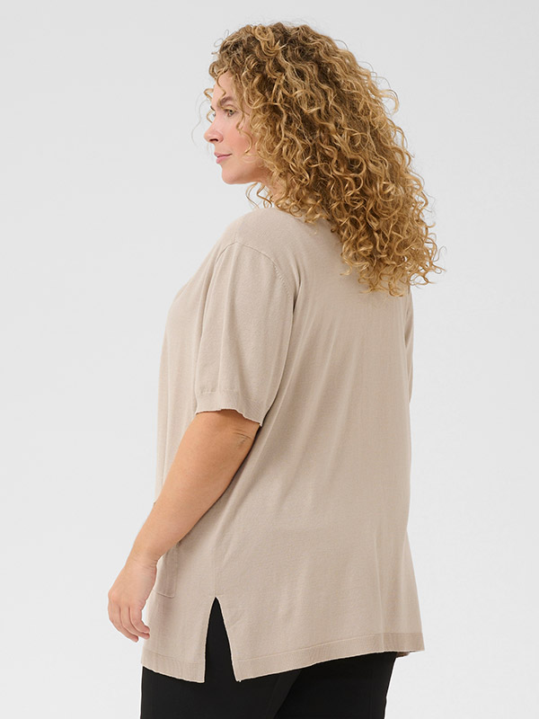 KCFARSIA - Plus Size Cardigan fra Kaffe Curve