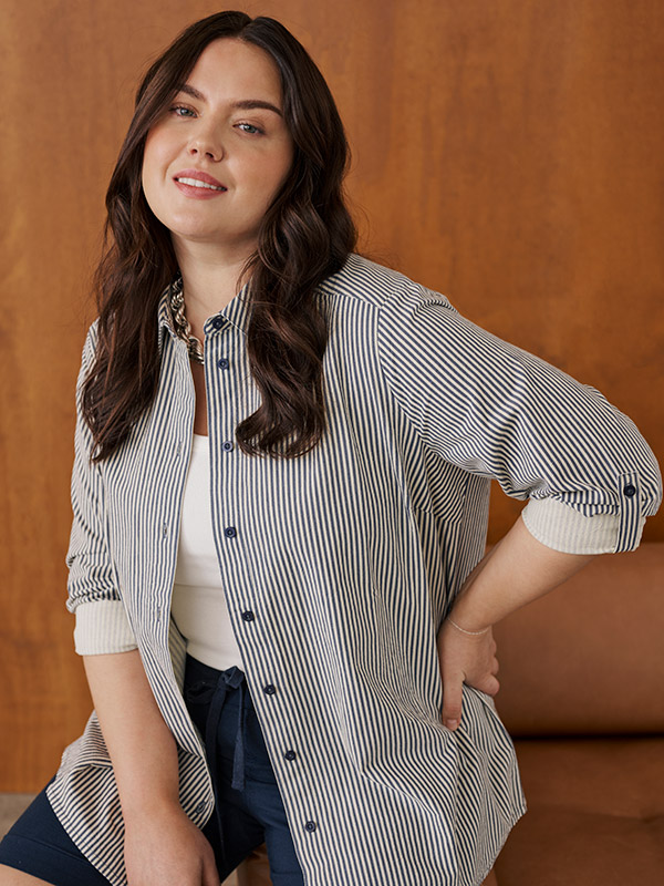 KCNANA - Plus Size Shirt fra Kaffe Curve