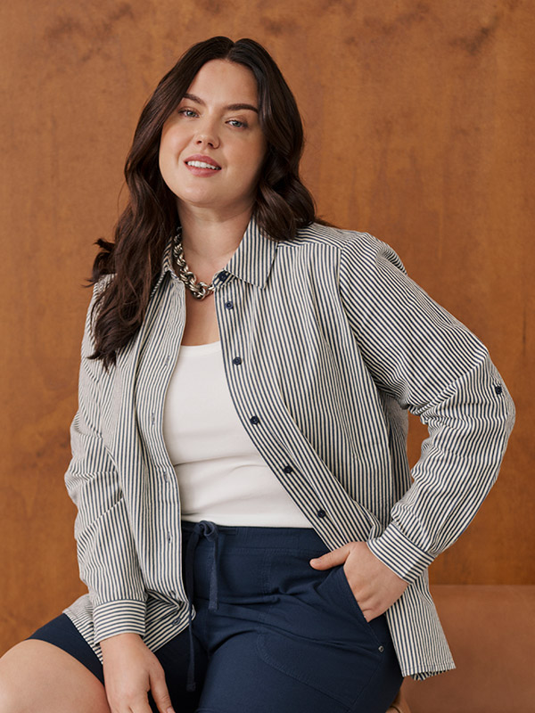 KCNANA - Plus Size Shirt fra Kaffe Curve