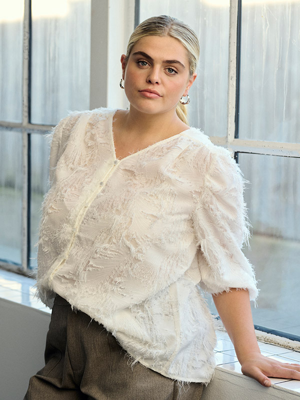 KCPARINA - Plus Size Blouse fra Kaffe Curve