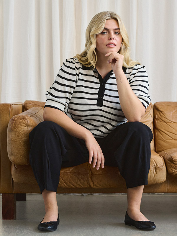 KCAMANA - Plus Size Blouse fra Kaffe Curve