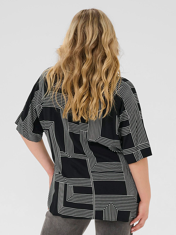 KCDONNA - Plus Size Shirt fra Kaffe Curve