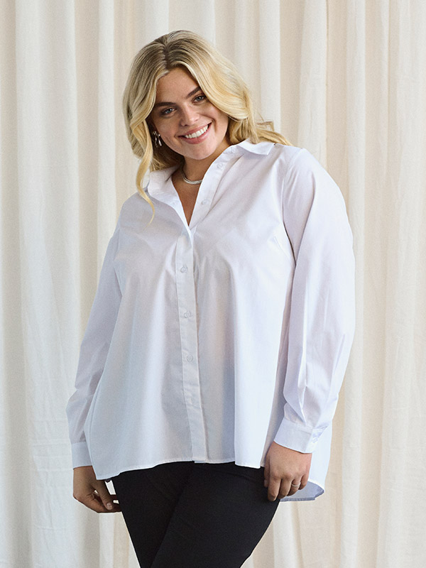 KCSERA - Plus Size Shirt fra Kaffe Curve