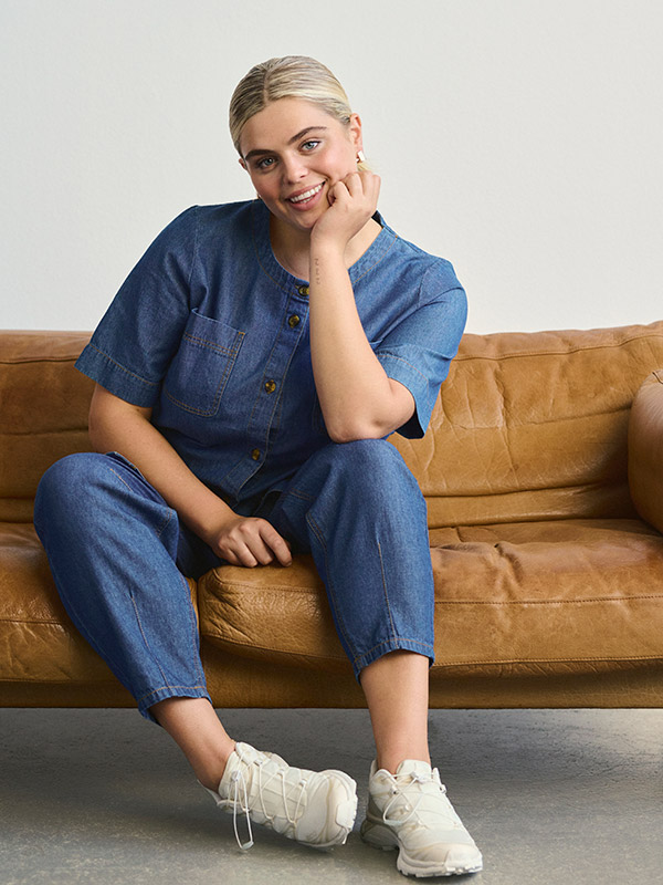 KCLOUISA - Plus Size Blouse fra Kaffe Curve
