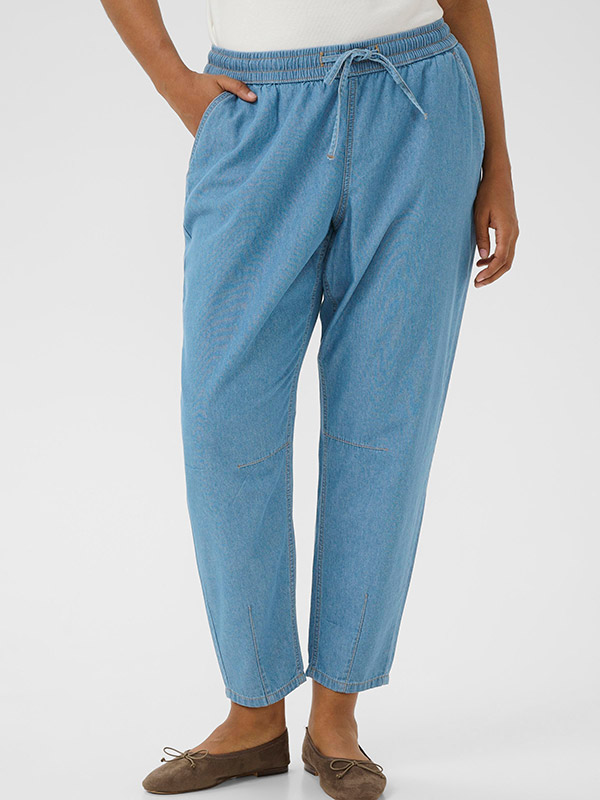 KCLOUISA - Plus Size Pants fra Kaffe Curve