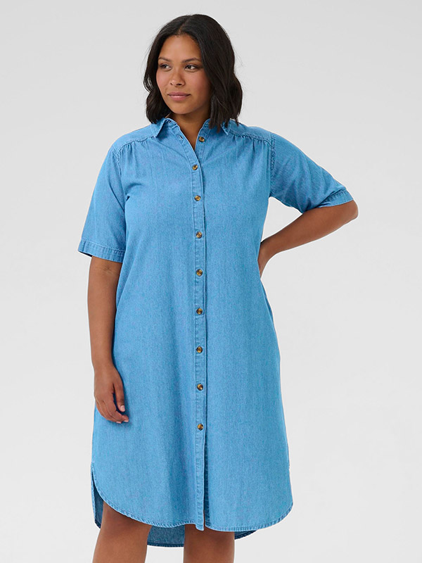 KCLOUISA - Plus Size Dress fra Kaffe Curve