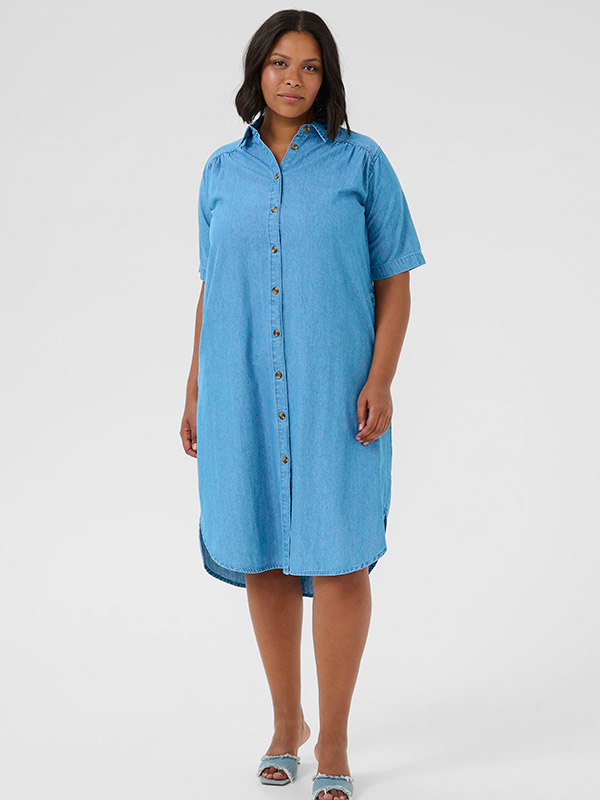 KCLOUISA - Plus Size Dress fra Kaffe Curve