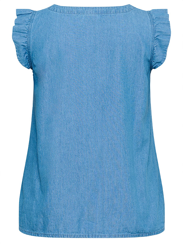 KCLOUISA - Plus Size Blouse fra Kaffe Curve