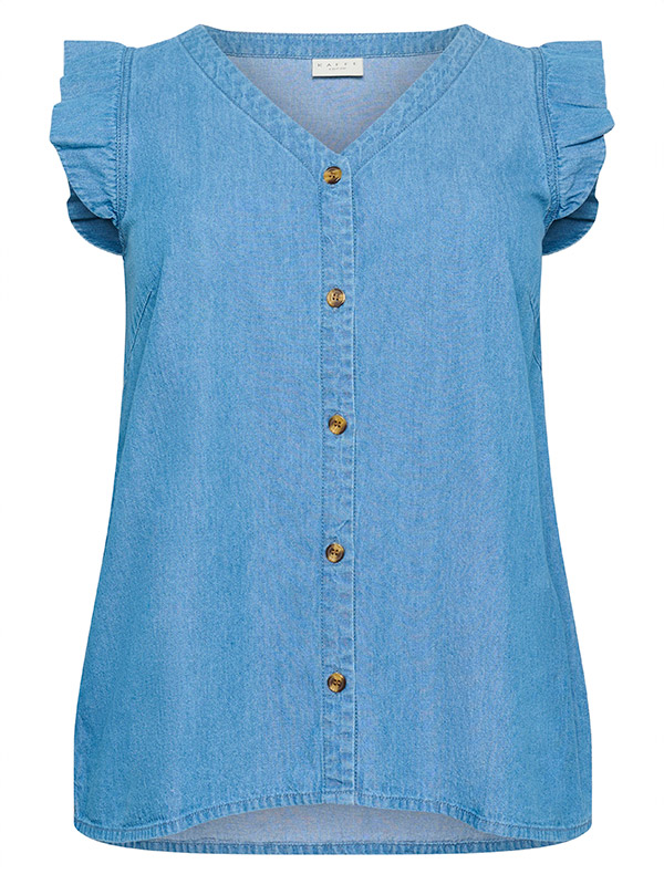 KCLOUISA - Plus Size Blouse fra Kaffe Curve