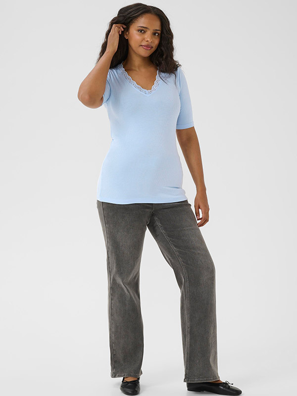 KCOMIA - Plus Size T-shirt fra Kaffe Curve