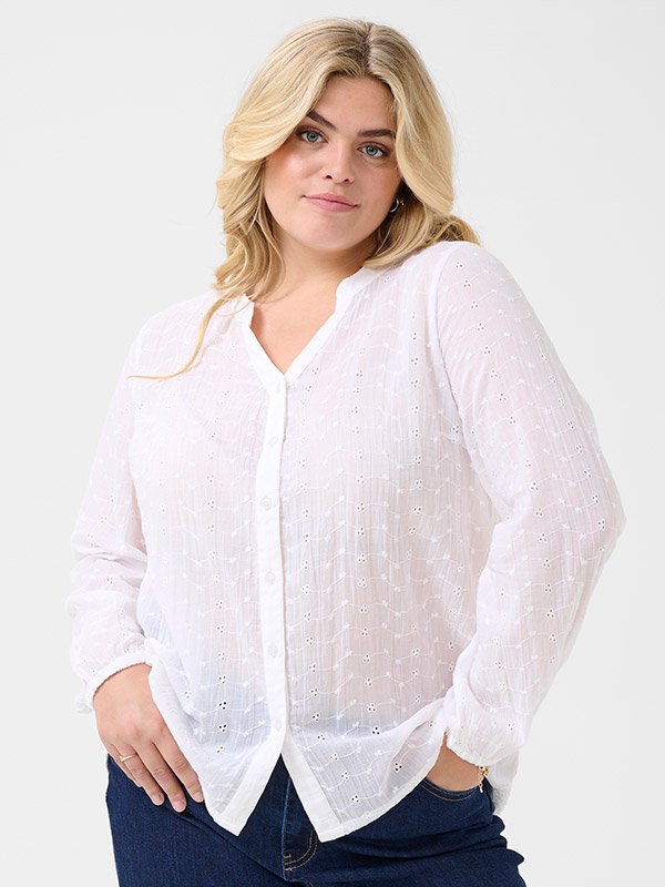 KCMAIA - Plus Size Blouse fra Kaffe Curve