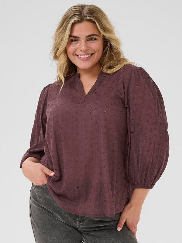 KCMAIA - Plus Size Blouse fra Kaffe Curve