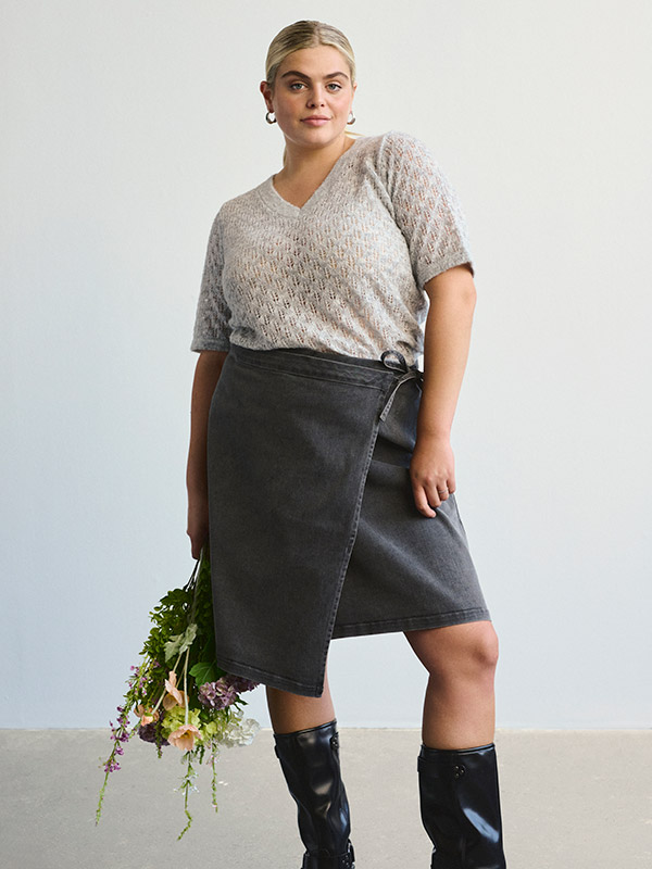 KCLOURA - Plus Size Sweater fra Kaffe Curve