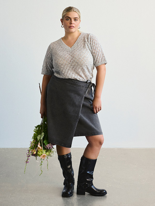 KCLOURA - Plus Size Sweater fra Kaffe Curve