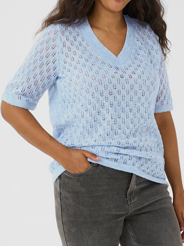 KCLOURA - Plus Size Sweater fra Kaffe Curve
