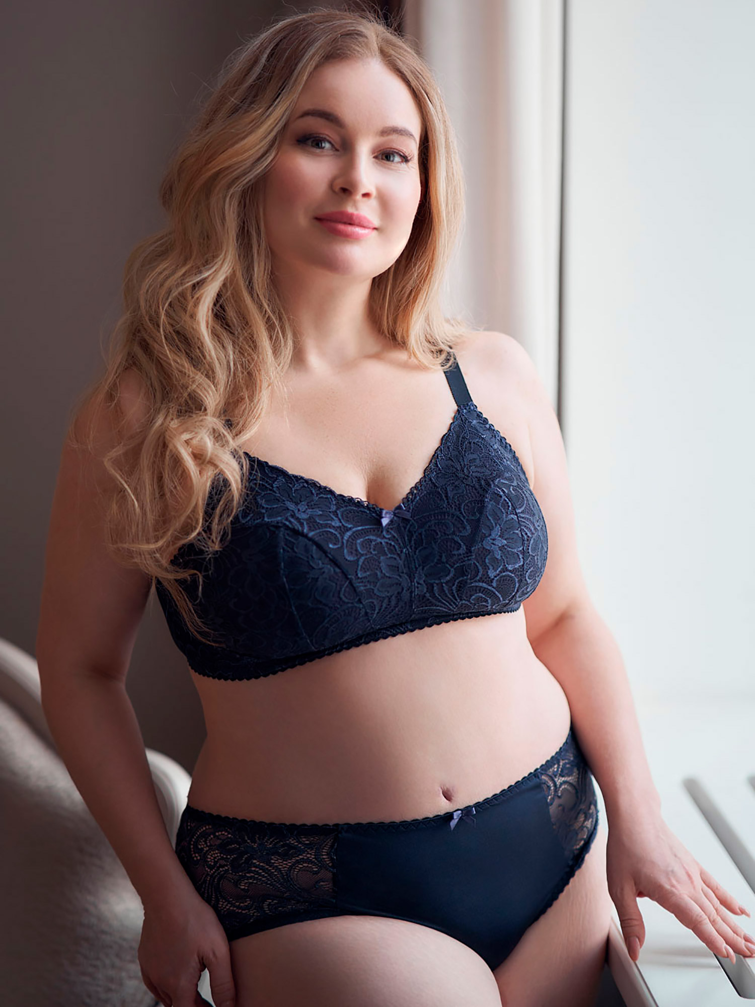 GRACE WIRELESS - Plus Size Wireless bra fra Plaisir