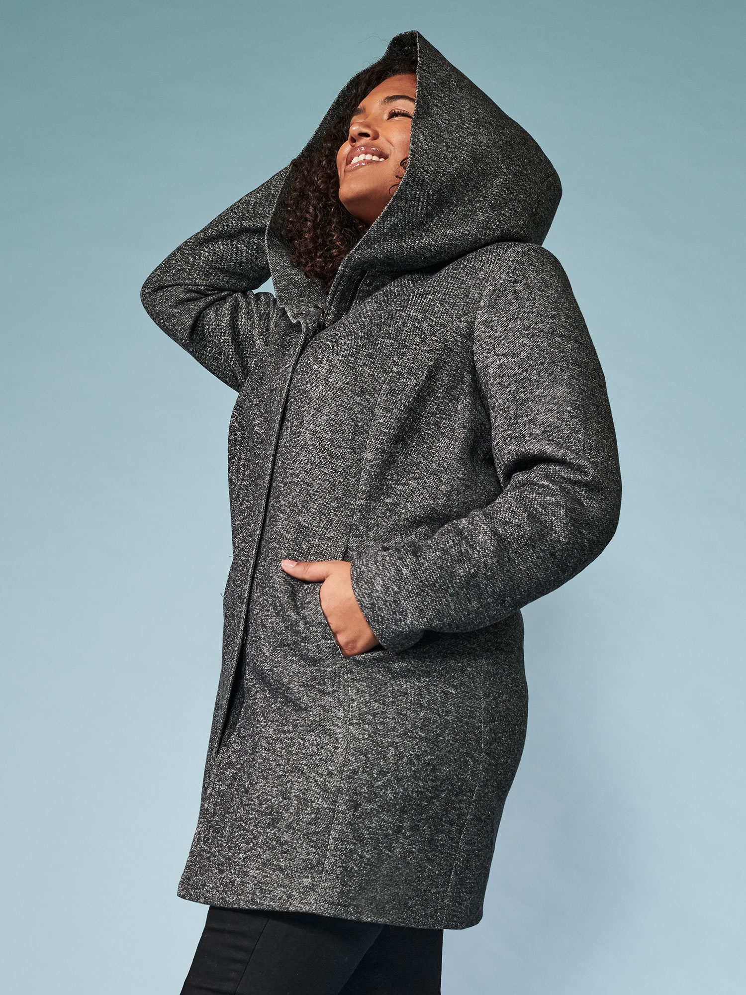 SEDONA  - Plus Size Coat fra Only Carmakoma