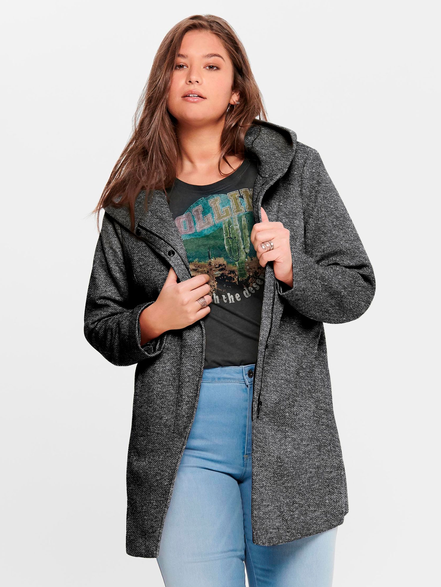 SEDONA  - Plus Size Coat fra Only Carmakoma
